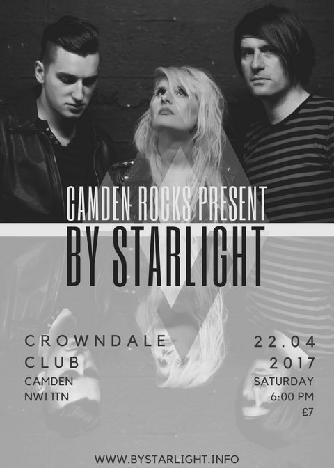 Camden Rocks Present! Live at <a href="/TheCrowndale/">The Crowndale Club</a> on April 22nd. <a href="/CamdenRocksFest/">Camden Rocks Fest</a>