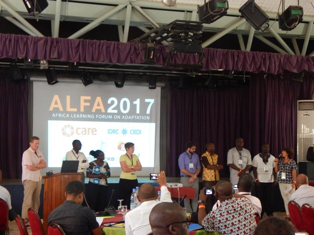 L'équipe étonnante de <a href="/CAREClimate/">CARE Climate Justice</a> @IDRC_AFRIQUE <a href="/cdknetwork/">Climate and Development Knowledge Network</a> <a href="/ckbrokers/">CKB Group</a> #ENDAEnergie qui ont planifié <a href="/ALFA_2017/">ALFA</a>