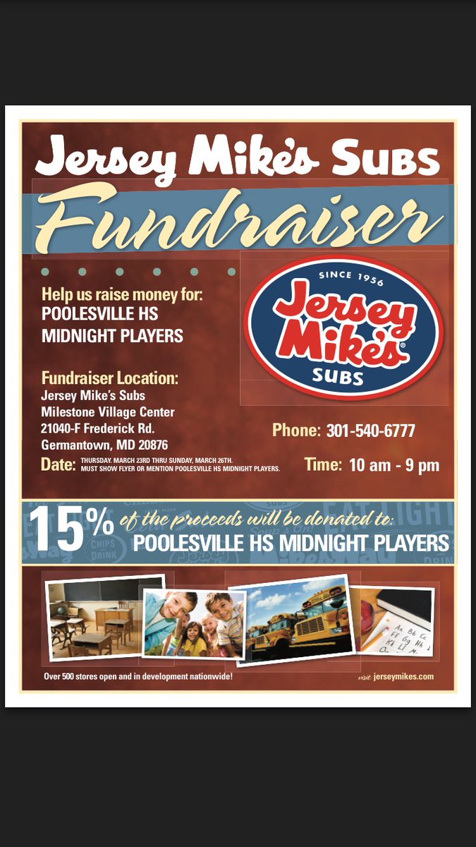 PHSMidnight's tweet image. WERE HAVING A FUNDRAISER!! THIS Thursday through Sunday at both Germantown and Kentlands. come out and support your midnight players!🌙🥖