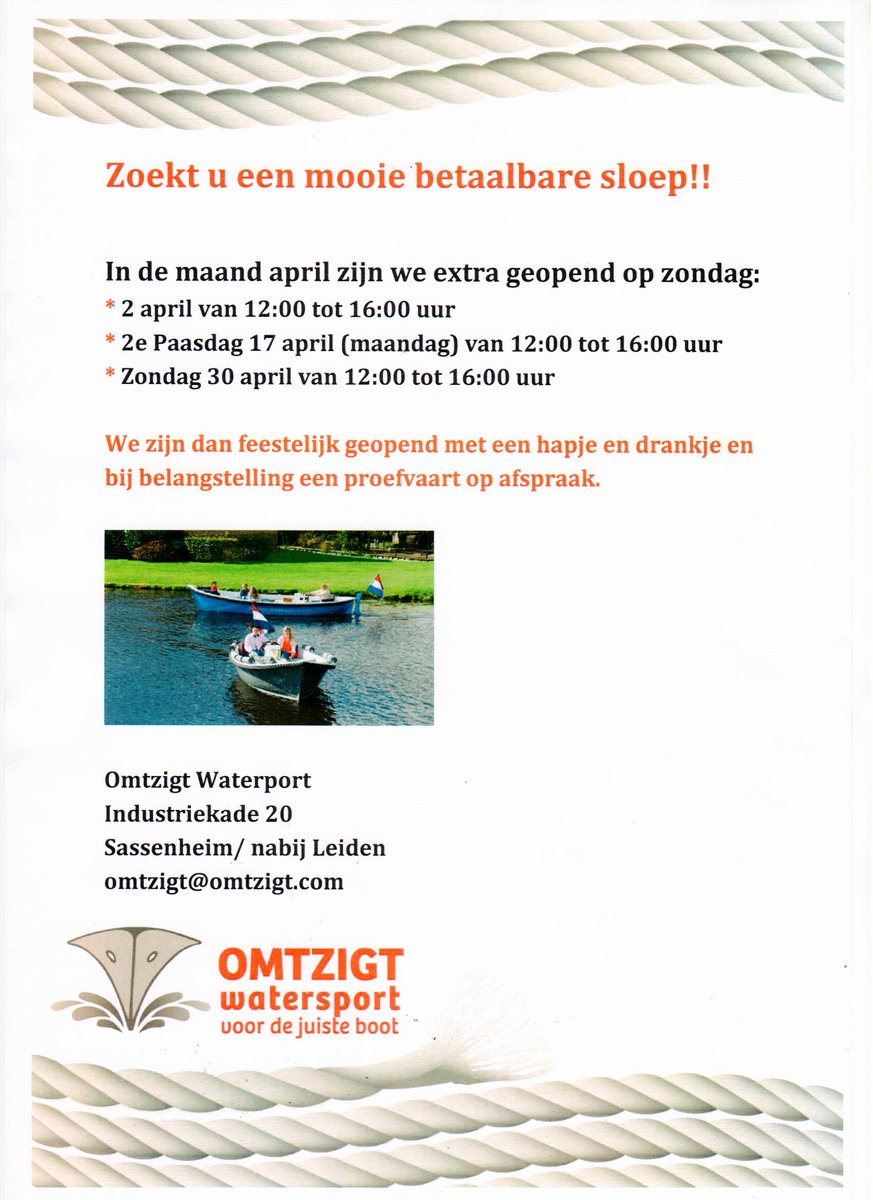 Omtzigt watersport tweet media