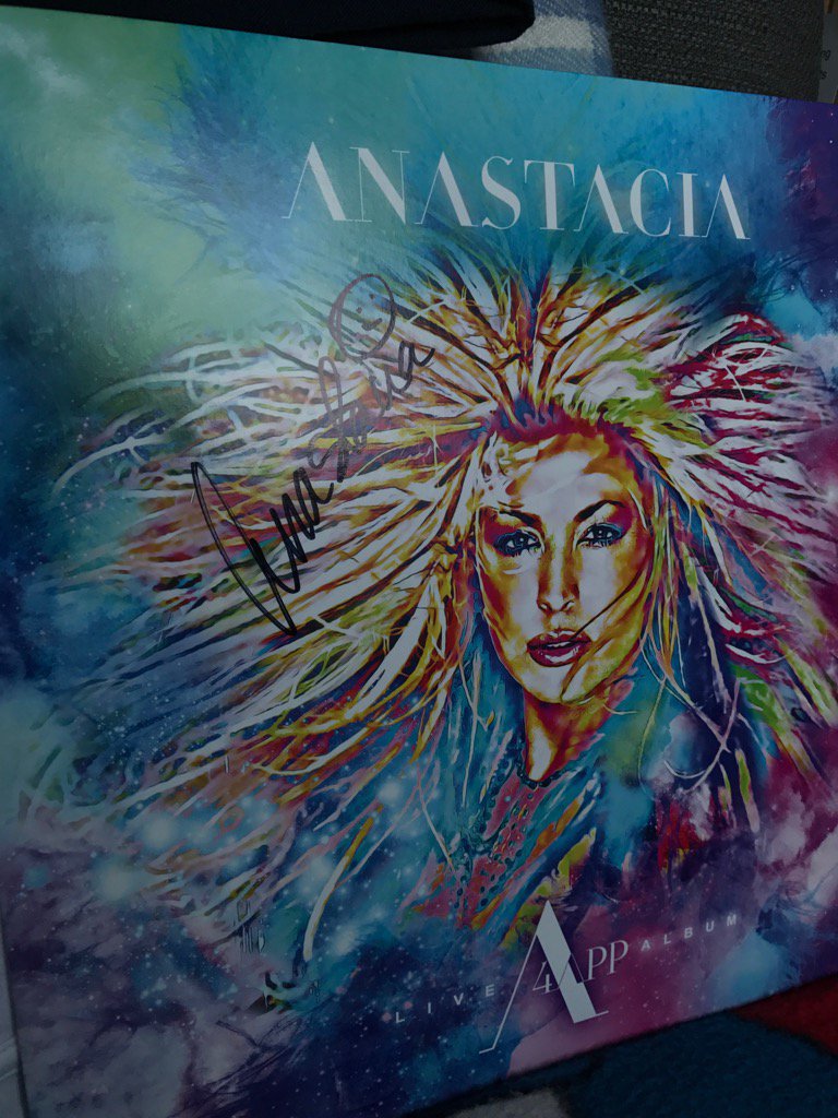 DavidH4145's tweet photo. My @AnastaciaMusic #A4App vinyl has arrived and it looks glorious! Can't wait to play it! #UltimateCollectionTour https://t.co/5r4XTaI2Av