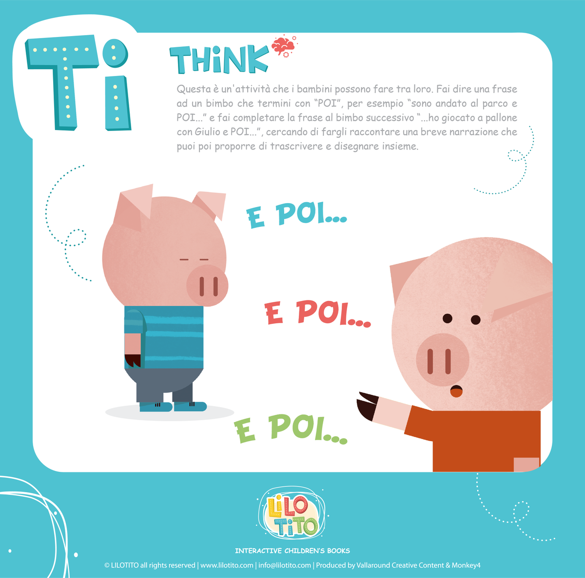 LiLoTiToStories's tweet photo. Raccontiamo una storia... 
#game #tales #kids #friends #think #lilotito #3littlepigs https://t.co/BKQrmBWW4g