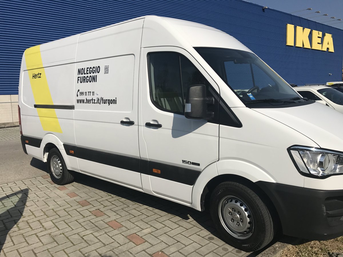 hire a van at ikea