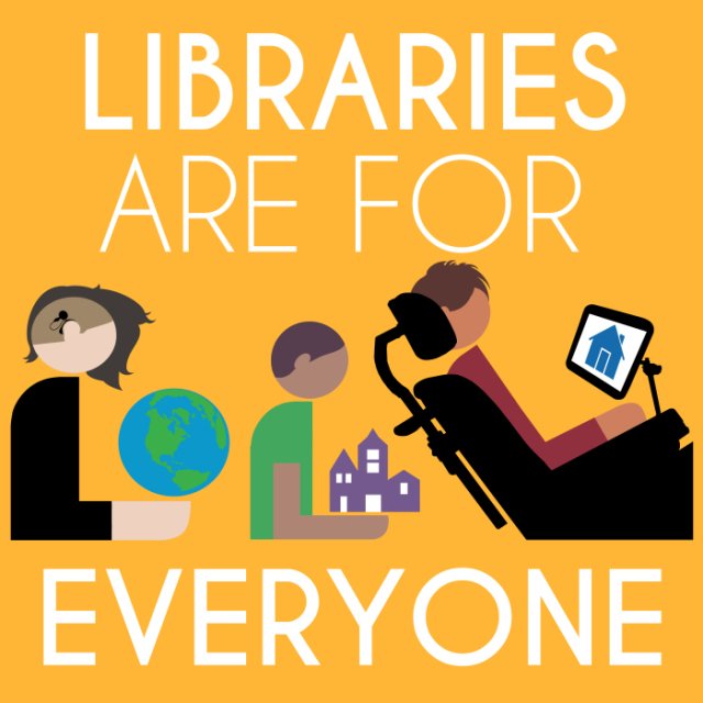 alabonner's tweet image. #LibrariesForEveryone #llibraries #LibrariesResist #Resist