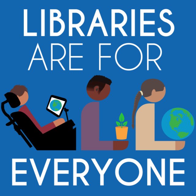 alabonner's tweet image. #LibrariesForEveryone #llibraries #LibrariesResist #Resist