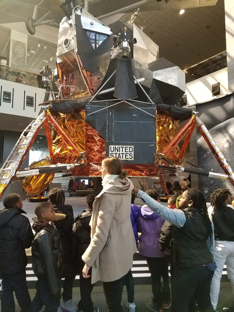 MinerElementary's tweet photo. 4th gr is having a great time on their field trip to @airandspace today! #STEMed #learningextensions https://t.co/DrdW4bOGRJ