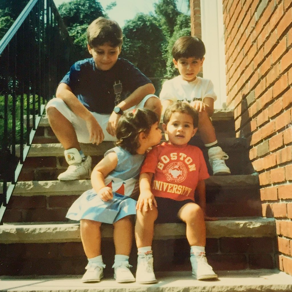 NikSalazar's tweet photo. #tbt to when my cousin wanted to show me some love and I was like... 👀 #cousinlove #PDAfail #momhurry #istillloveherthough https://t.co/Fxh7xKrarv