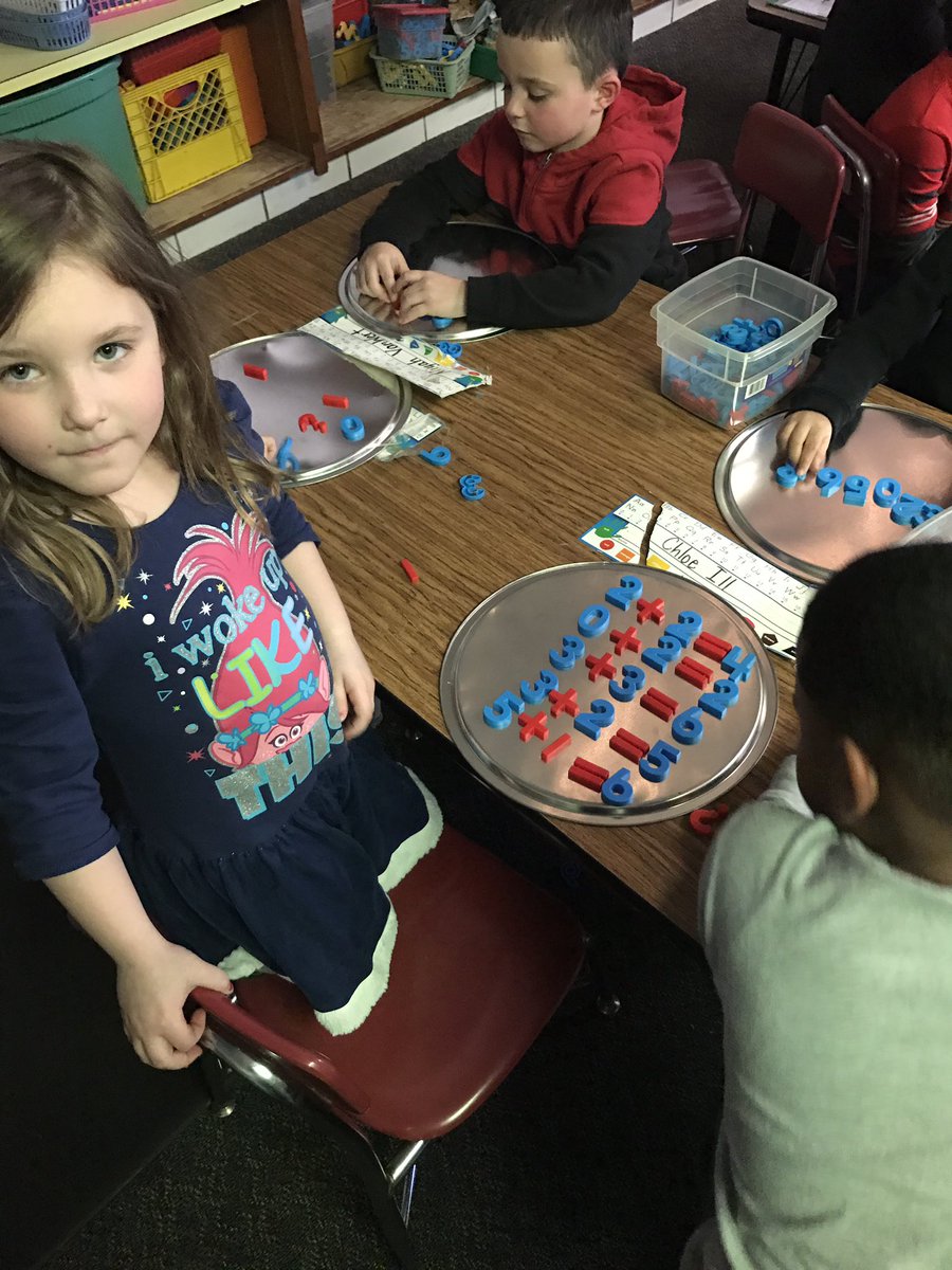 krbrookshire's tweet photo. Building equations, domino addition and patterns in math @dieckk5 @swartz_creek https://t.co/qPQ7HDl4Gs