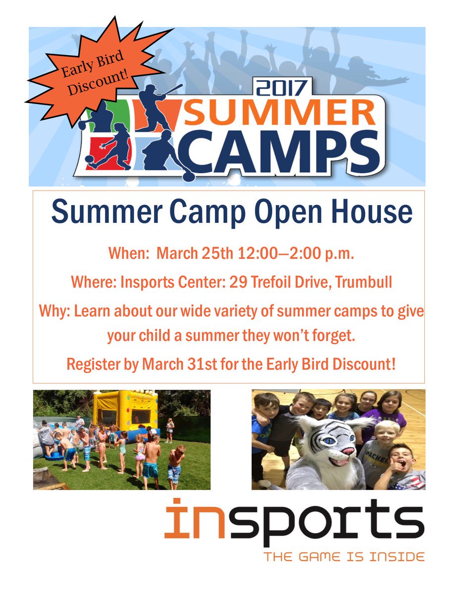 Come to our Summer Camp Open House this Saturday, March 25th! Register during the open house to be entered to win three separate prizes!