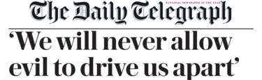 daisy_sells's tweet image. Such a #headline challenges the @dailytelegraph's own motto, "Was, is, and will be", a #calltocomment from #editor @chrisevans1 is #overdue.