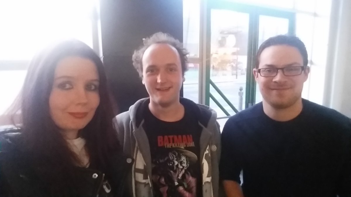 Young Music and @Alex_Brade_CXG out at a business networking event