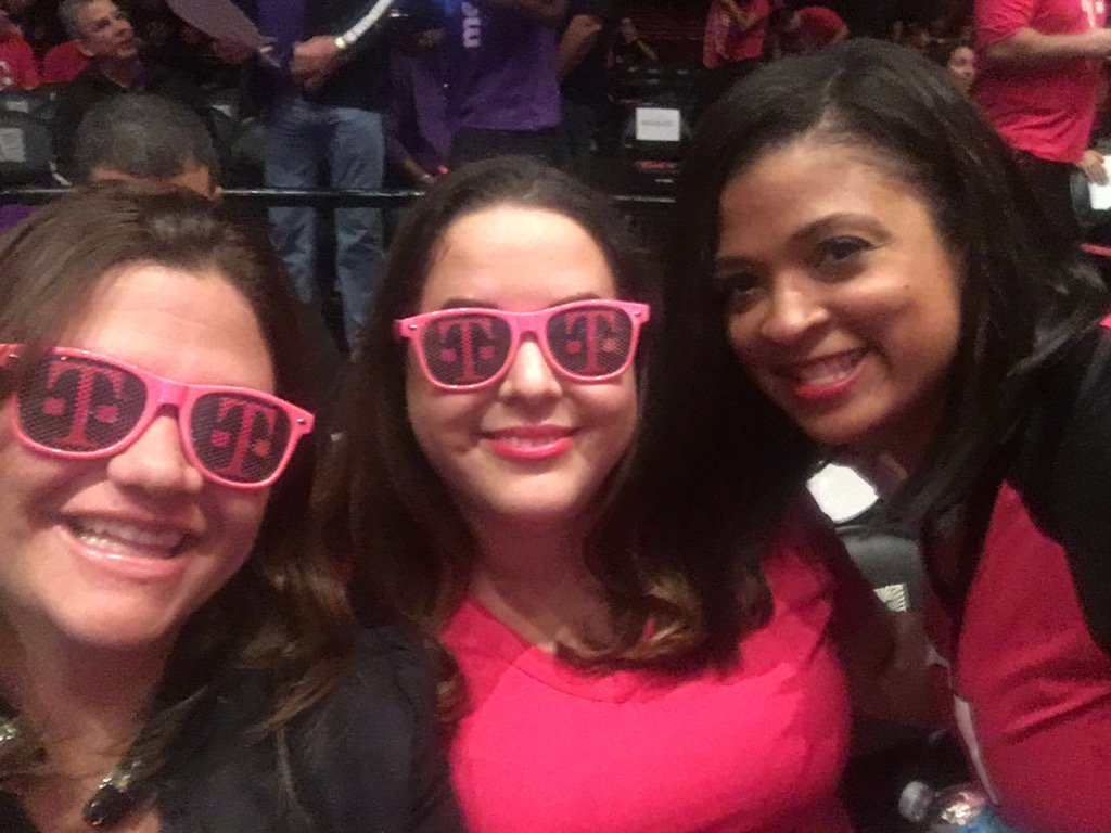 Waiting to see <a href="/JohnLegere/">John Legere</a>!!!