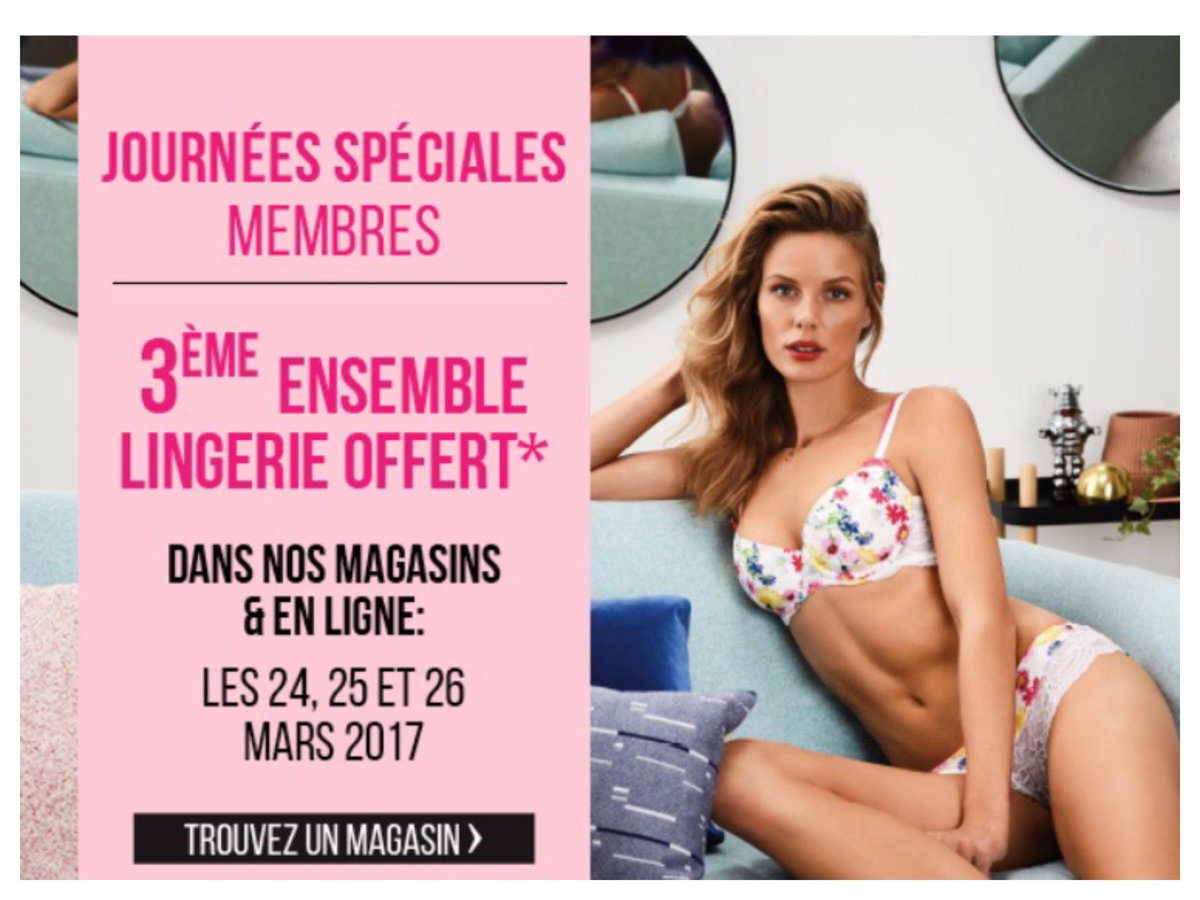Immanquable!! Uniquement pour nos Membres adorées 🎀👍🏼 <a href="/Hunkemoller/">Hunkemöller</a> #memberday