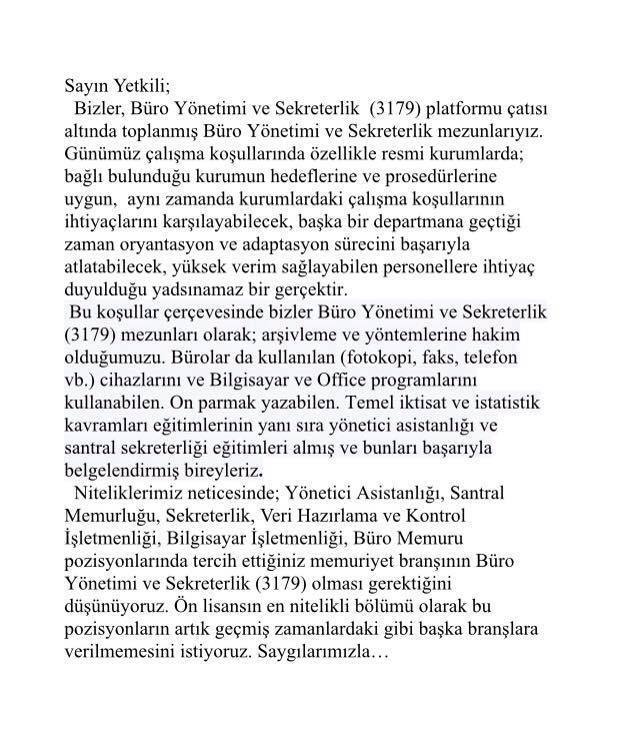 #3179BüroYönetimiHaziranda500Kadroİstiyor 
<a href="/BA_Yildirim/">Binali Yıldırım İletişim Ofisi</a>
<a href="/TC_Basbakan/">TC Başbakanlık</a>
<a href="/MuezzinogluDR/">Mehmet Müezzinoğlu</a>
<a href="/suleymansoylu/">Süleyman Soylu</a>
<a href="/TC_icisleri/">T.C. İçişleri Bakanlığı</a>
<a href="/BasbakanlikDPB/">yanlışlıkla açılmış hesap</a>