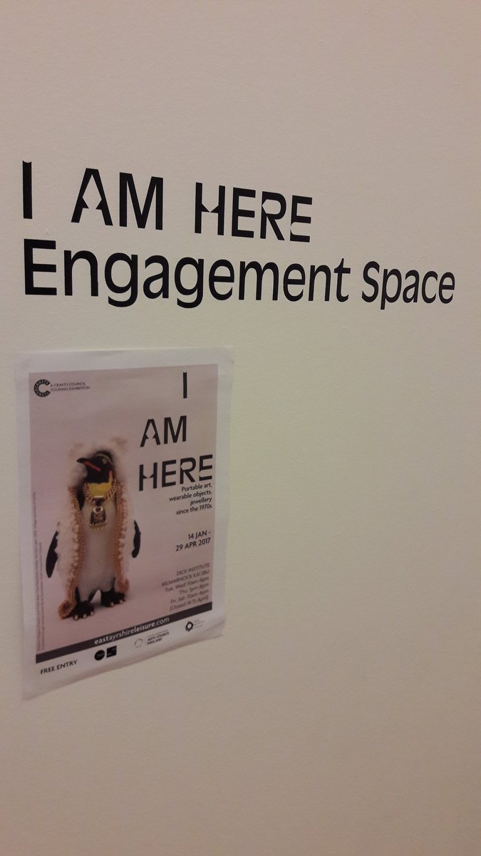geraldinegreene's tweet photo. I Am Here project for young people with @OPiNProject at #DickInstitute. Visiting project partners @NtlMuseumsScot next week!  @EALeisure https://t.co/0qudP013NV