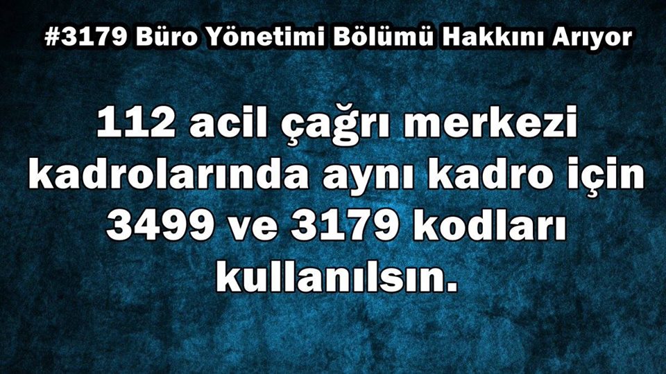 3179 SEKRETERE İSTİHDAM #3179BüroyönetimiHaziranda500kadroistiyor
<a href="/BasbakanlikDPB/">yanlışlıkla açılmış hesap</a> 
<a href="/TC_icisleri/">T.C. İçişleri Bakanlığı</a> 
<a href="/muhteremince/">Muhterem İnce</a> 
<a href="/hcakirtas58/">Hüseyin Çakırtaş</a>