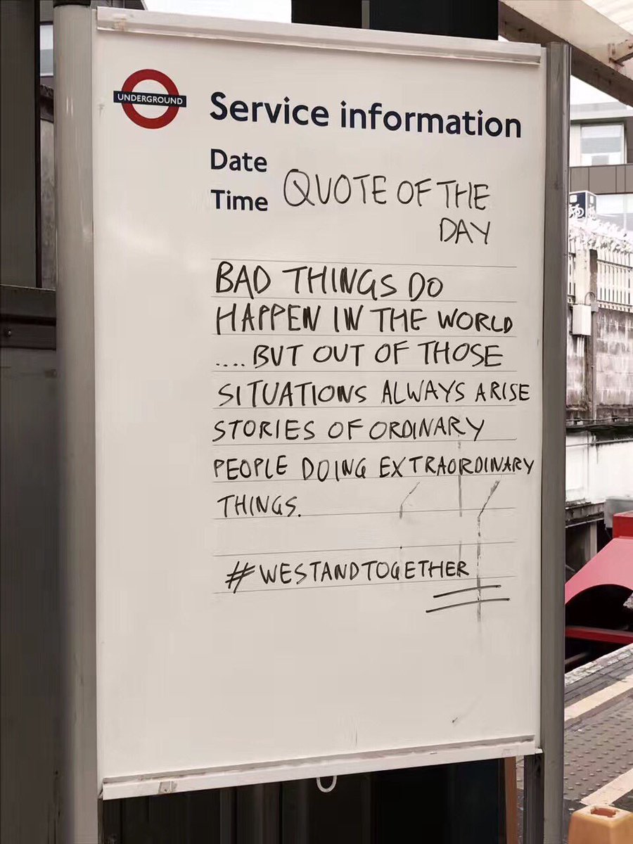 Love London Bless London 🇬🇧 
#LondonIsOpen #WeAreNotAfraid #WeStandTogether #LondonStrong