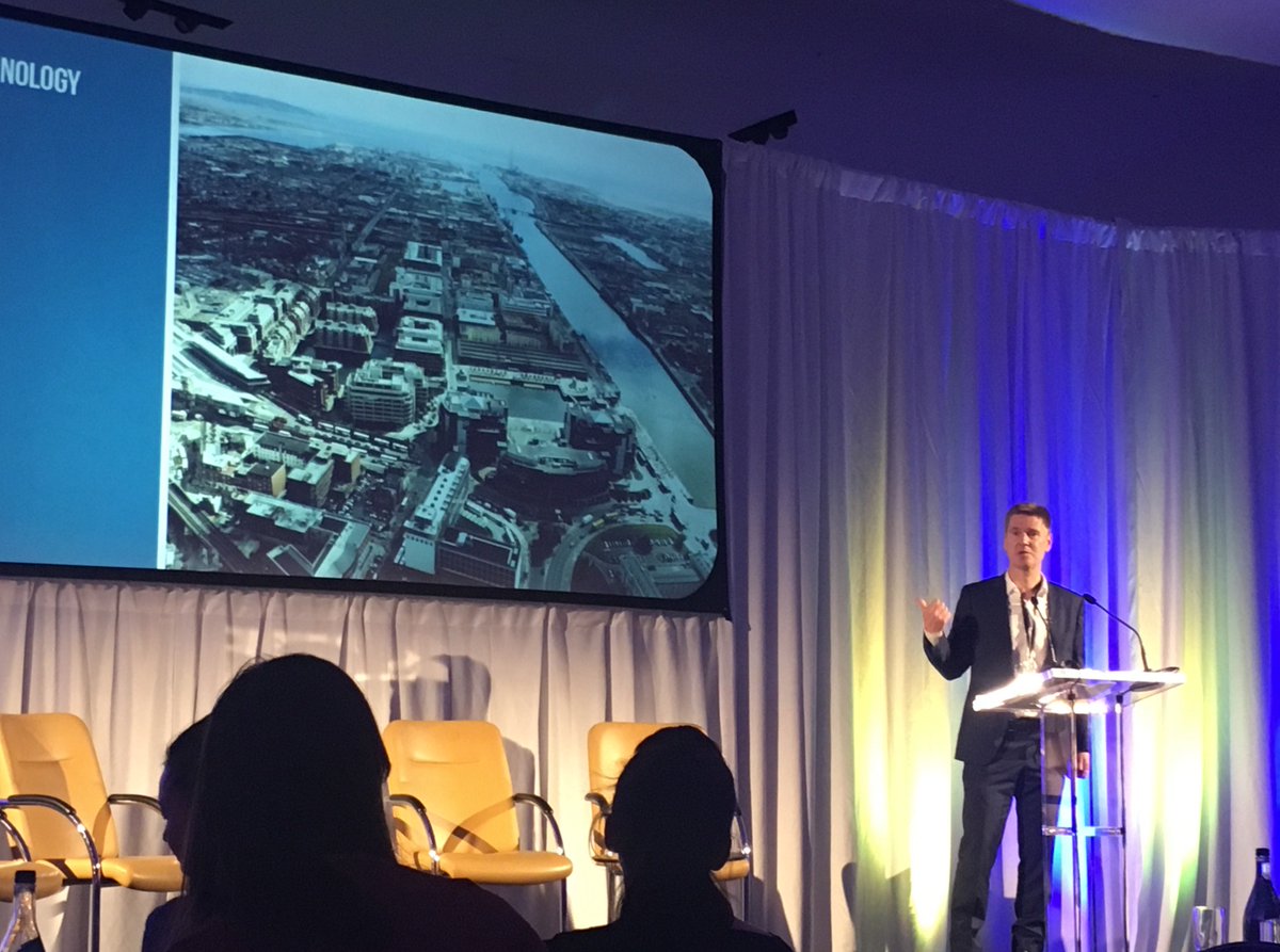 Conor MacCabe from <a href="/HJLArchitects/">HJL Architects</a> discussing the Key Trends in Office/Workplace fit-outs #FitOutConference