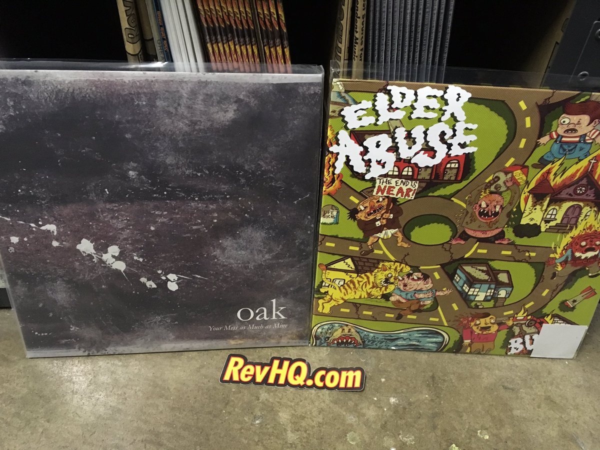 New LPs in stock now at RevHQ.com from Oak and <a href="/elderabuse204/">EAOG204</a>