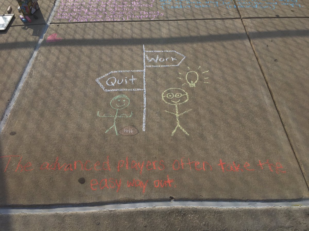 mariahwheels7's tweet photo. Thematic Statement: The advanced players often take the easy way out. - Emma Stewart, Celine Tobias, Abby Welke, and Mariah Wheeler https://t.co/y3BLSGmfn7
