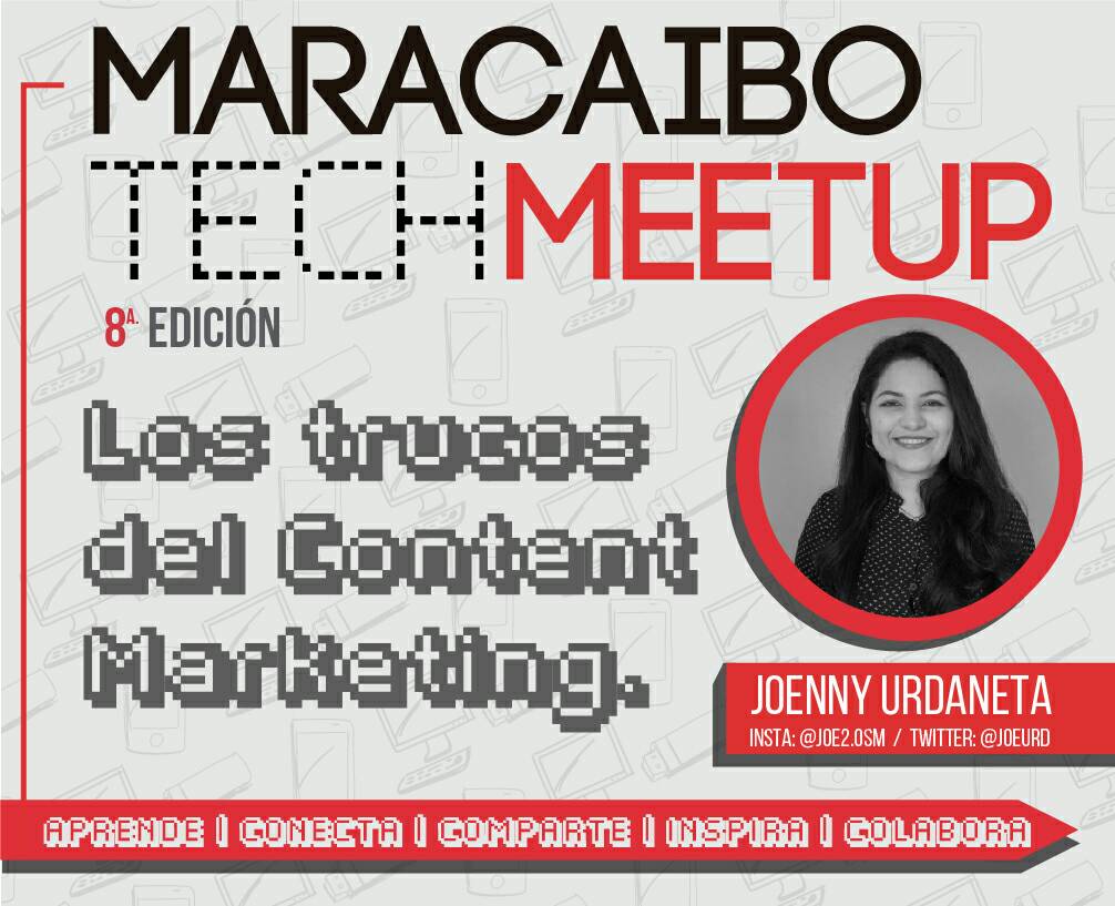 thetechmeetup's tweet photo. @joeurd nos hablara sobre "Los trucos del Content Marketing" en esta 8va edición del #McboTechMeetUp, ¡¡Nos vemos en el @cevazzulia !! https://t.co/r8vRa1f5vj
