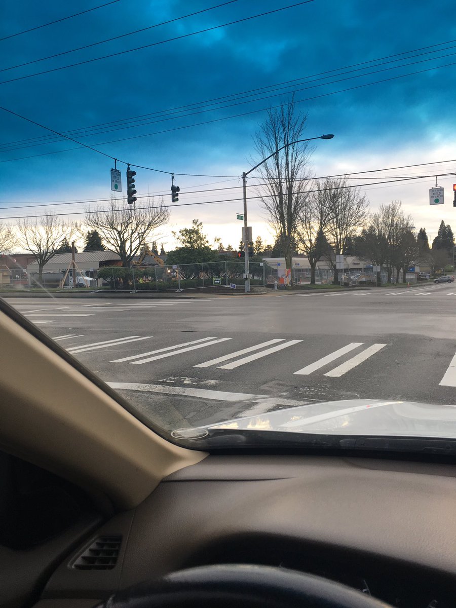 Holy moly, they completely demolished the whole building overnight on Pearl that had Round Table and Yeti Yogurt in it