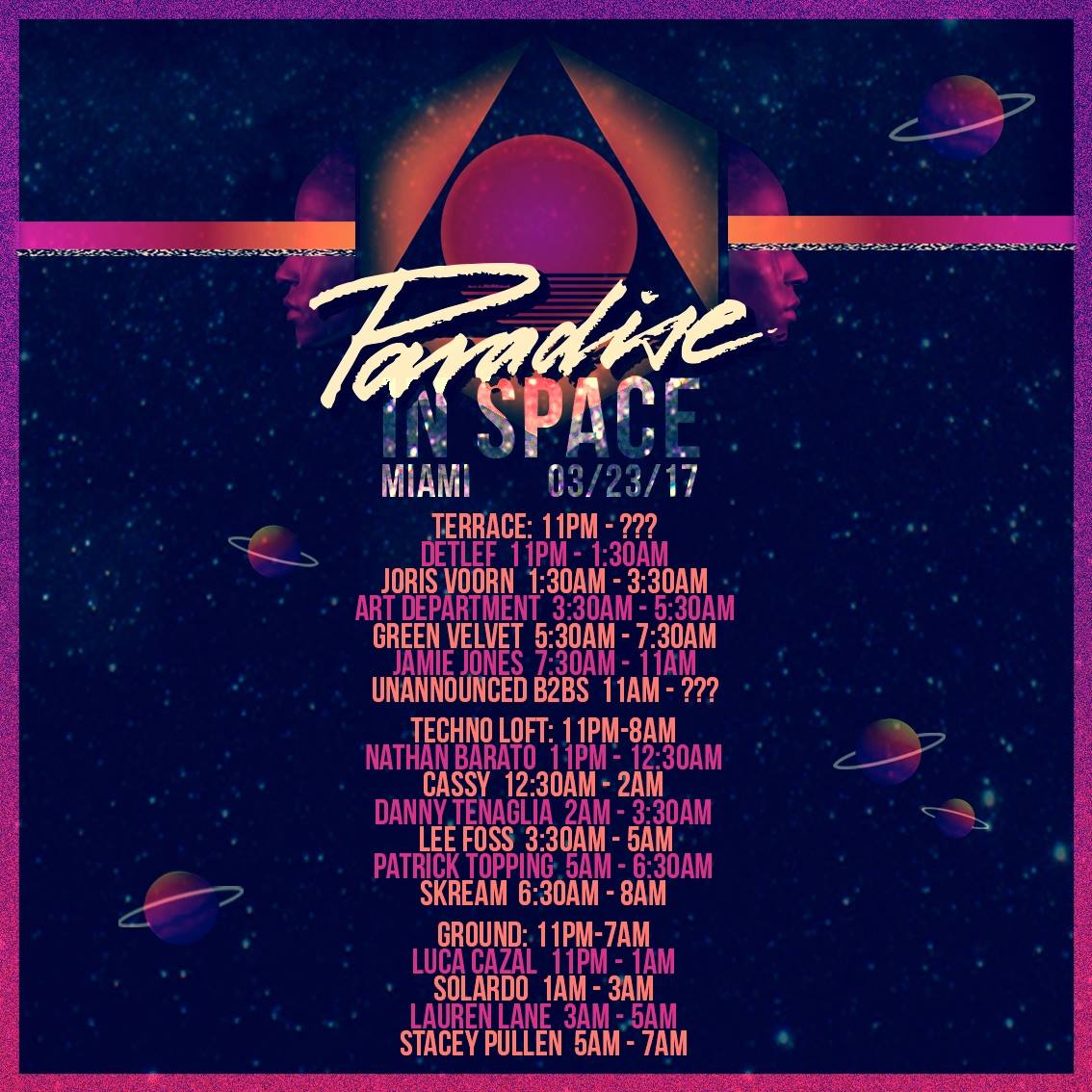 Who's heading to <a href="/ParadisePrds/">Paradise</a> tonight <a href="/clubspacemiami/">CLUB SPACE™</a>?! There's still time to grab tickets here: bit.ly/ParadiseInSpace 🚀 #miamimusicweek