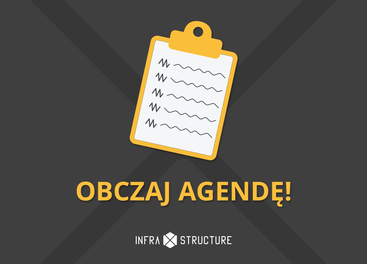 infraXstructure's tweet image. Serwujemy Wam tylko najwyższej jakości mięso i mam dla Was pyszną agendę! 2017.infraxstructure.pl/agenda.html #DataCenter #Cloud #DevOps #agenda