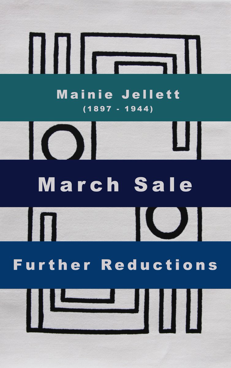 Further reductions - March SALE of exhibition pieces by Irish artist Mainie Jellett (1897-1944). See ceadogan.ie for details.