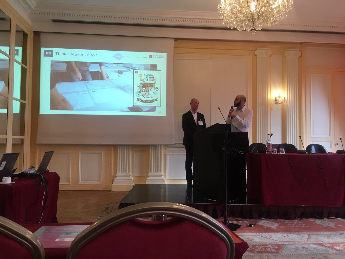 La démarche think>make>check menée par nos UX-Républicains au sein de la DSI financements <a href="/SocieteGenerale/">Societe Generale Group</a> #ASSURBANK17 #UX