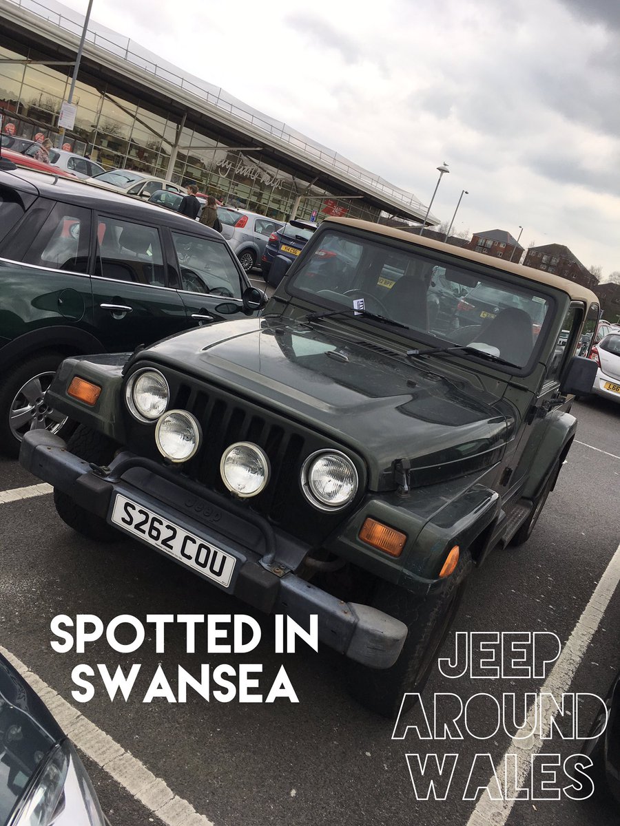JeepWales's tweet photo. Spotted in #Swansea #Wales #Jeep #Wrangler https://t.co/lkDdE8B2iO
