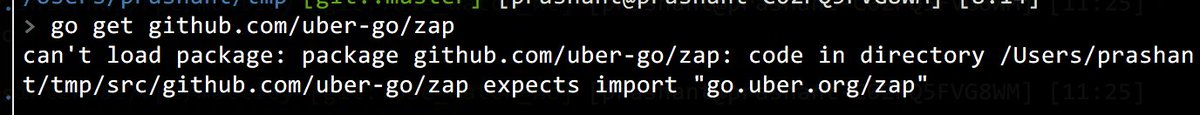 prashantv's tweet photo. @copyconstruct the error I get is "expects import https://t.co/2oJZboUyS7" which seems pretty informative. https://t.co/DpyUQAiXir