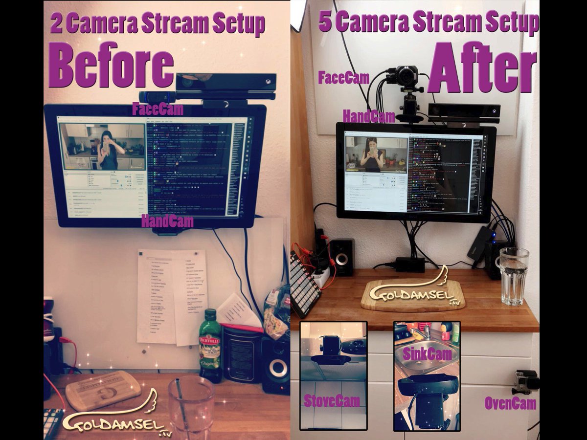 My Cooking Stream Setup Before and After😊 
 #streamsetup #cookingstream  #blackmagic #blackmagic4k #blackmagiccamera #twitchcreative #twitch