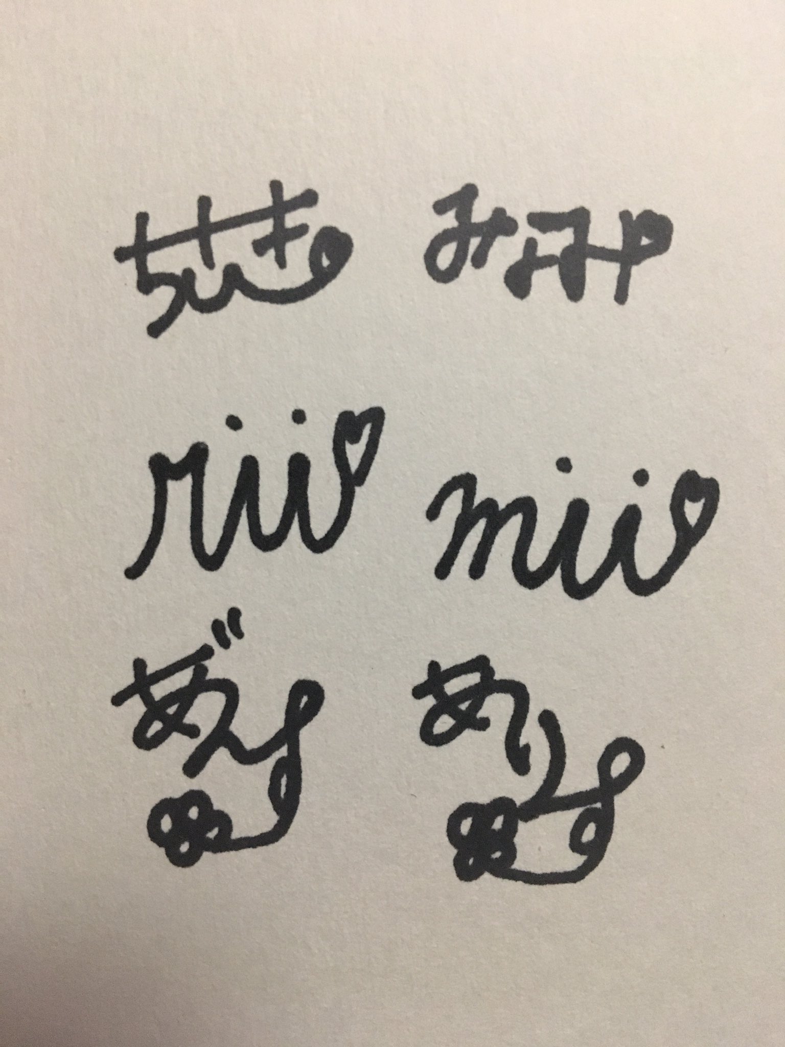 ちさき サイン 家族みんなで考えた りぃとみぃのサインは変わる 新しいマイキャラちゃん あんずちゃんとありすちゃんはパパが考えた ちさき サイン 家族みんなで考えた りぃとみぃのサインは変わる 新しいマイキャラちゃん あんずちゃんとありすちゃんはパパが考えた