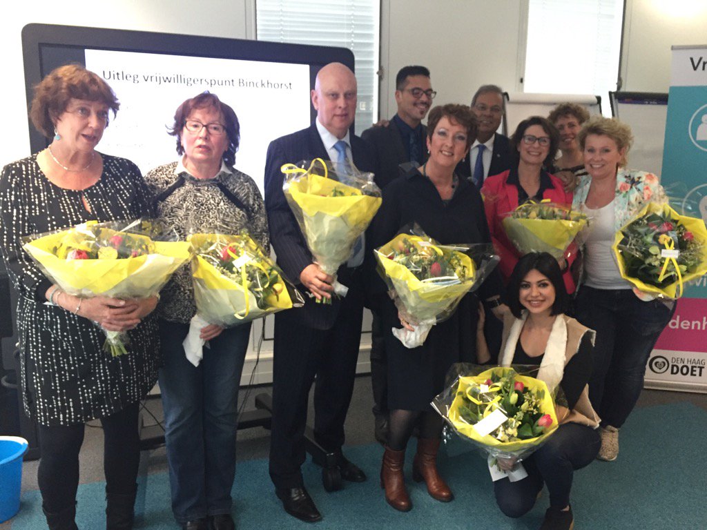 Deze toppers hebben maarliefst 50% van de kandidaten naar #vrijwilligerswerk begeleid afgelopen jaar! #bedankt