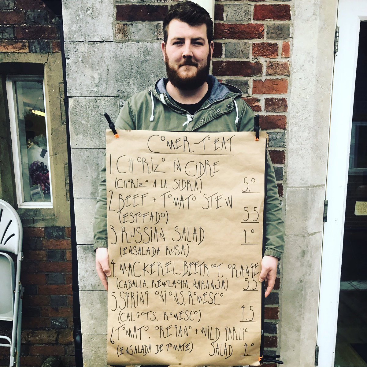 This week's menu! Tonight <a href="/CafeBlandford/">Forum Cafe</a> #friday <a href="/deans_court/">Deans Court</a> #saturday <a href="/VeloDomCafe/">Velo Domestique</a> - come get involved! Serving 6pm till late #tapas