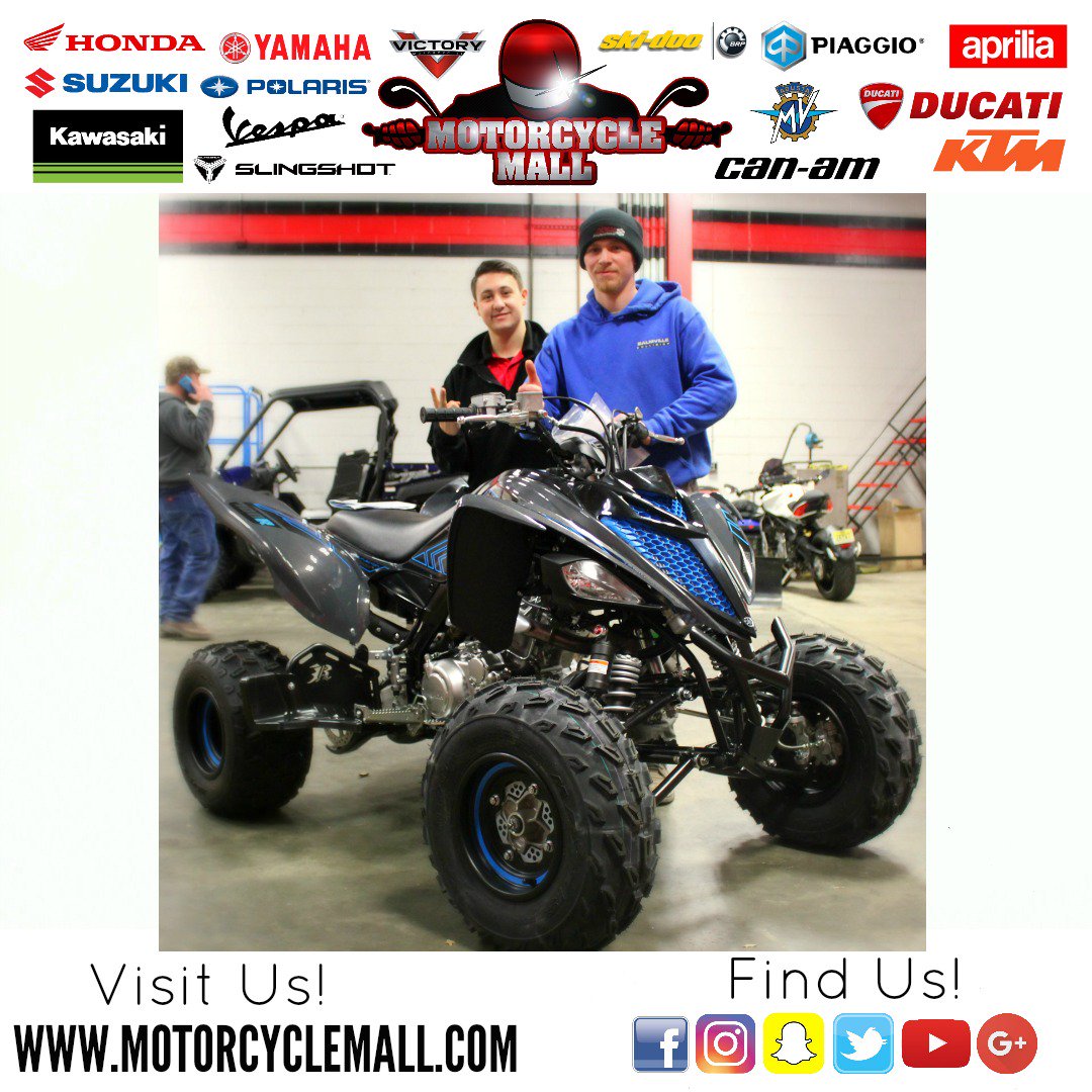 MOTORCYCLEMALL's tweet photo. Ready to dominate! Congratulations on your purchase!👏
-
https://t.co/ocQoNlOmq4
-
#MOTORCYCLEMALL #YAMAHA #RAPTOR700R #ATV
@YamahaMotorUSA https://t.co/2LLqAis09K