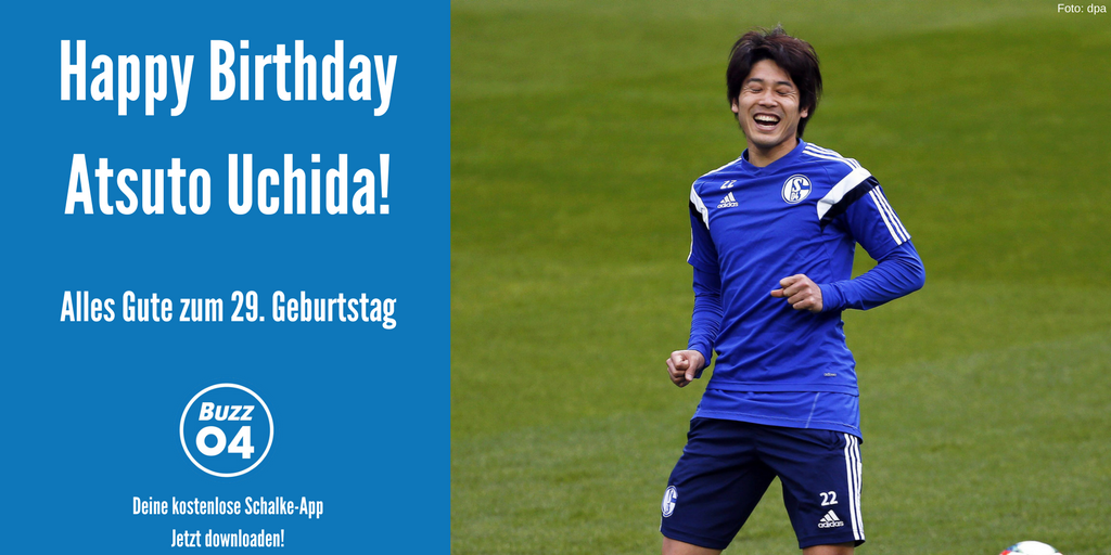   Happy Birthday to you! Happy Birthday to you!            , lieber Atsuto   