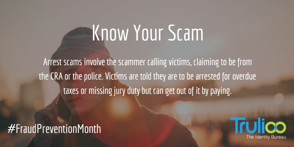 trulioo's tweet photo. Never provide personal info through the Internet. The CRA will not ask you to provide info by email. #FraudPreventionMonth #KnowYourScam https://t.co/8Bfkg5dCKm