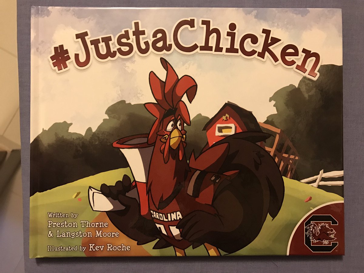 KitKatEDU's tweet photo. This #ClemsonTiger loves @JustAchicken_ ! Thrilled 2 meet u & I can't wait to read your book 2 my Ss #webbelem @TechNinjaTodd #realmenread! https://t.co/i0J1ywI6jO