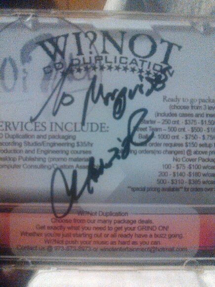 Winotlife's tweet photo. My day 1 fan pulled this out and my heart dropped!! I will do this music til the day I die big love to Marquise #love #winot https://t.co/v42lRtEVTJ