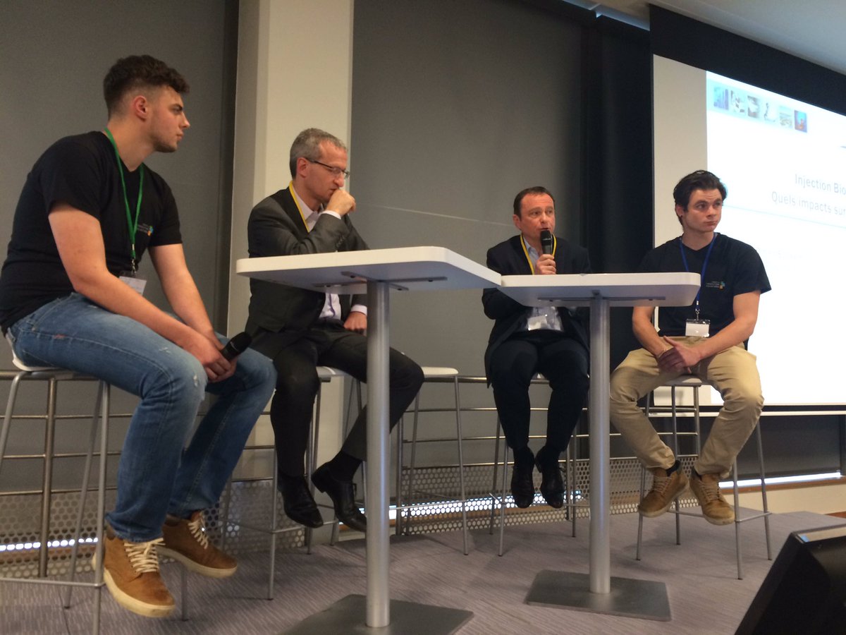 Ch_Blazy's tweet photo. Très belle conférence organisée par CFAI #IRI Lyon et leurs alternants Titre Gaz sur #Biomethane : actualités et développement @DSaussier https://t.co/XEoKNwmyLK