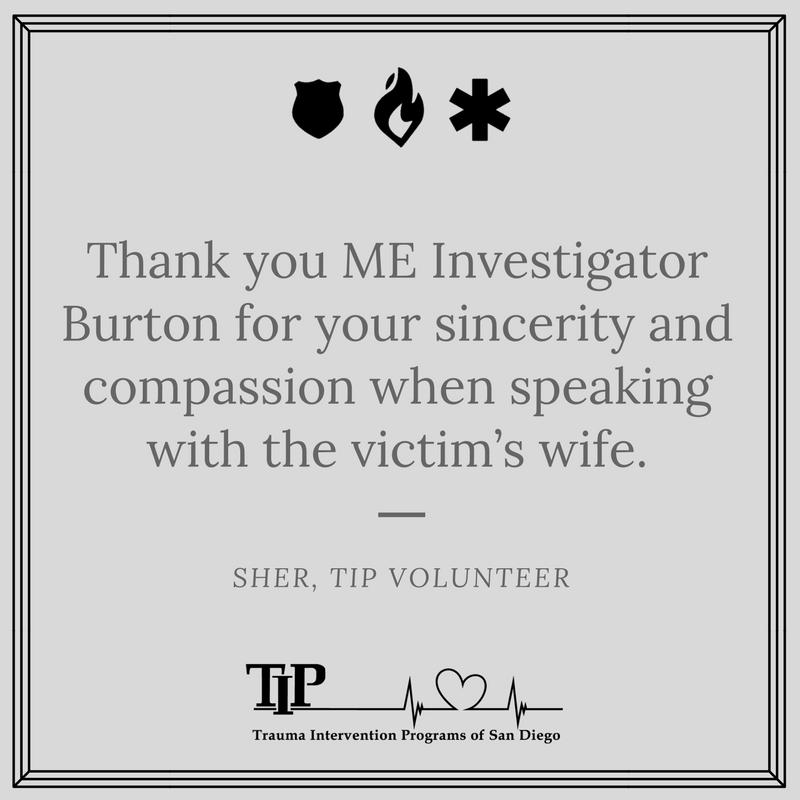 TIPSanDiego's tweet photo. #ThankfulThursday special shout out to one of our biggest supporters Christopher Burton! #IAmTIP #Nonprofit #CompassionInAction https://t.co/pNC8lFyzmK