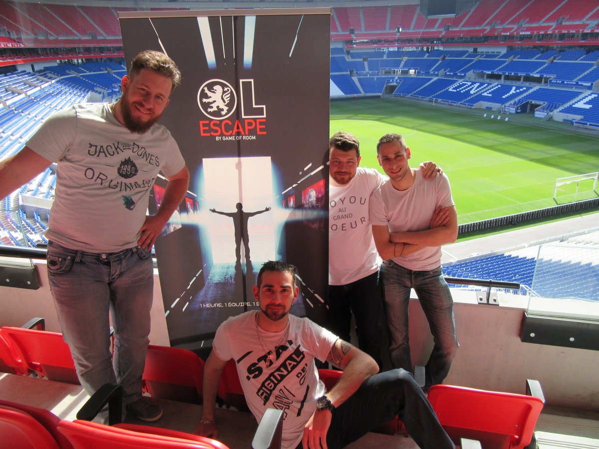 OLEscape's tweet photo. Nouvelles équipes de mars, bravo à tous! @ParcOL @gameofroom https://t.co/W4ASD8isEF