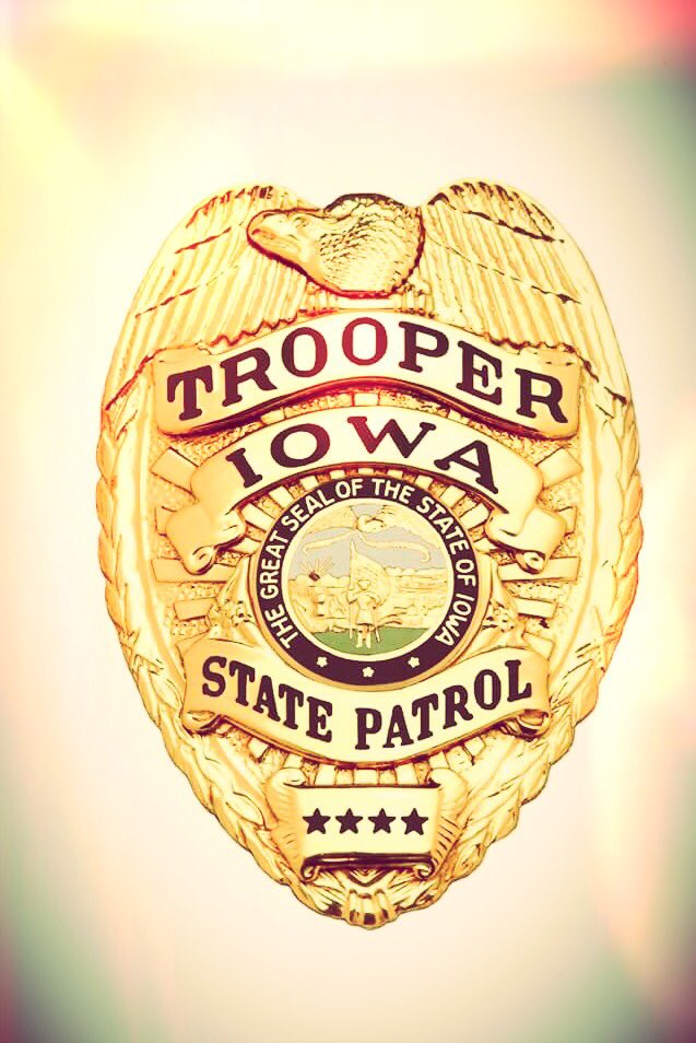 SergeantDinkla's tweet photo. Wearing the @iowastatepatrol badge is an honor &amp; privilege every single day. #makingadifference #courtesyserviceprotection 

#ThankYou https://t.co/uGvUdbAJZQ