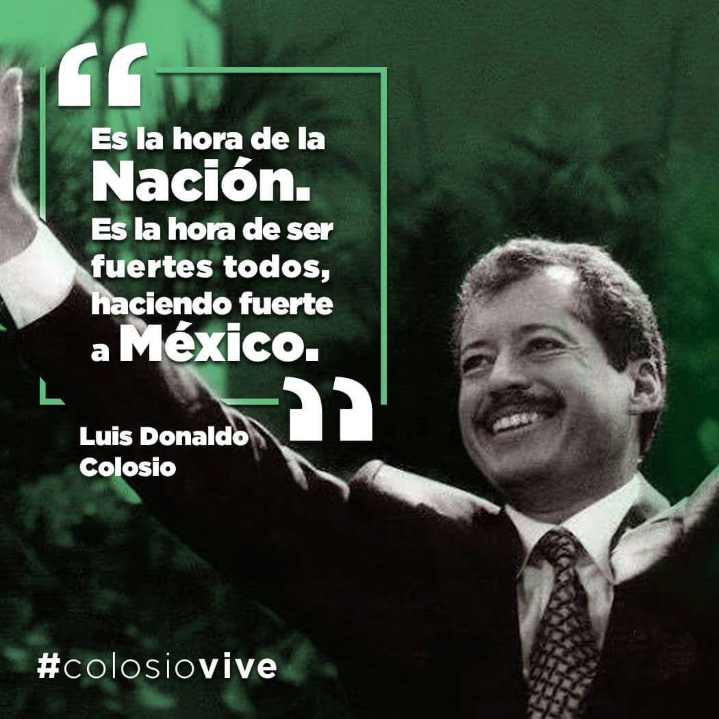 MovPRImxOficial's tweet photo. Conmemoramos el 23 aniversario luctuoso de Luis Donaldo Colosio, quien representa esperanza y fe en México. #ColosioVive https://t.co/5knGdzn1Iw