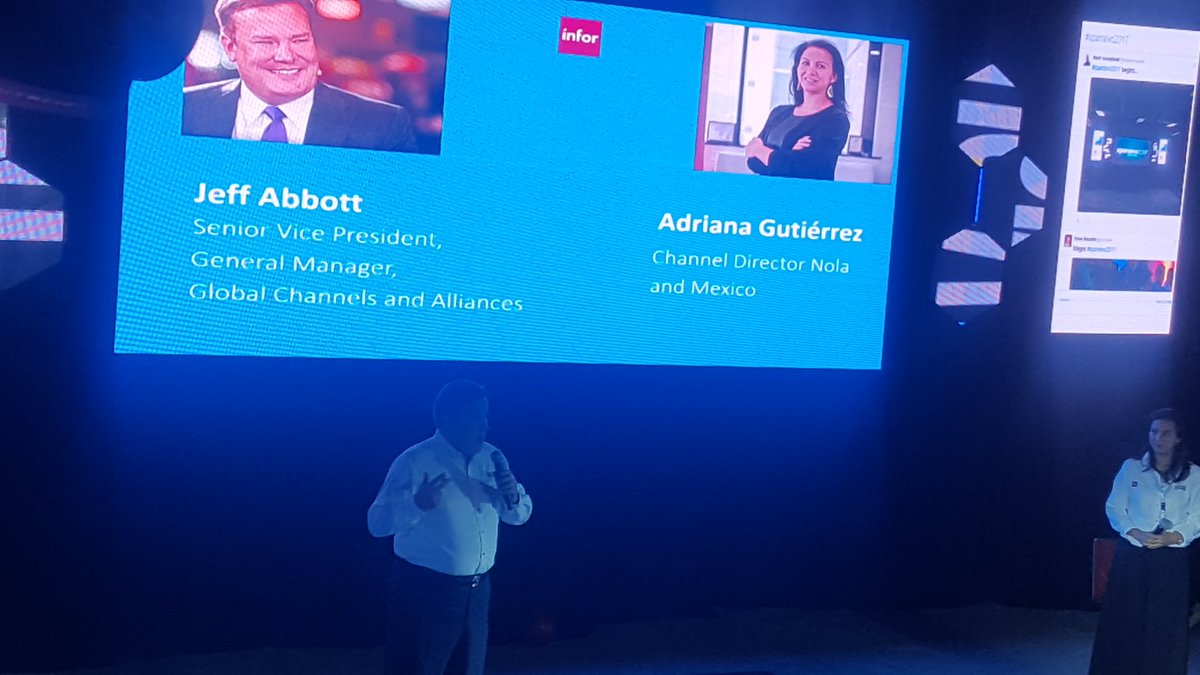 AstridGt's tweet image. #VisualK #Infor #Xpansivo2017 #innovación