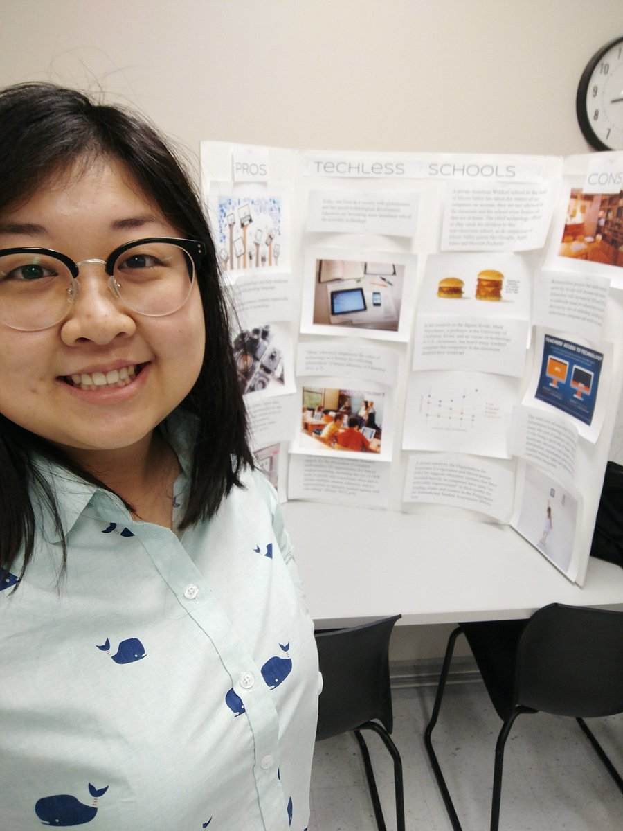 #posterfair <a href="/uOttawaEdu/">uOttawa Education</a> #techless schools #research