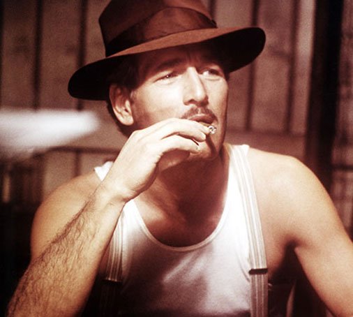 The classic macho #beater gets a cool makeover from .<a href="/KrissSoonik/">Kriss Soonik</a> and .<a href="/shopjournelle/">Journelle</a>. Let's see #Rambo in this. bit.ly/2nrNk8F