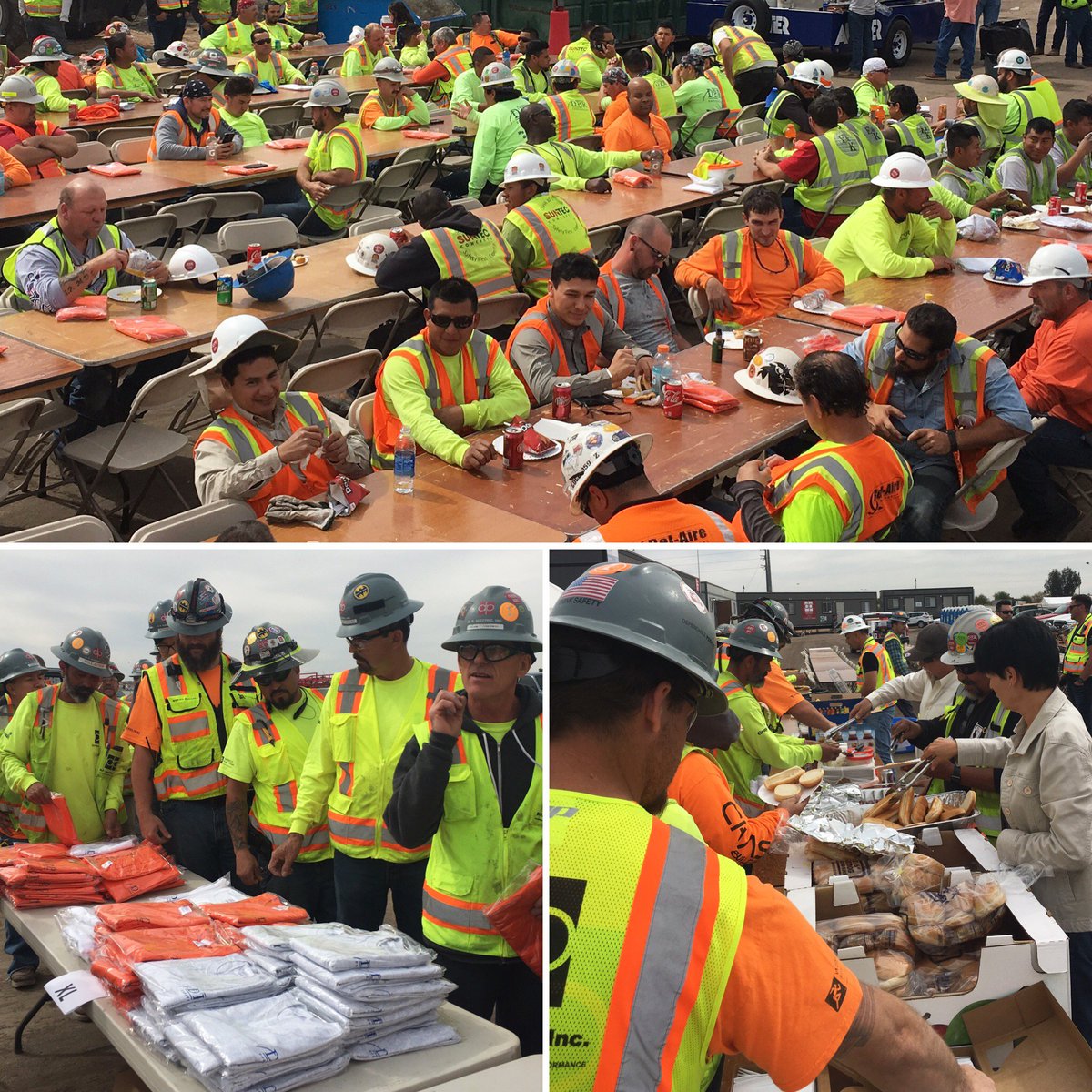 DPRConstruction's tweet photo. Over 200 craft workers enjoyed a BBQ lunch of appreciation at a data center project in Chandler, AZ! https://t.co/v2booAK5s7